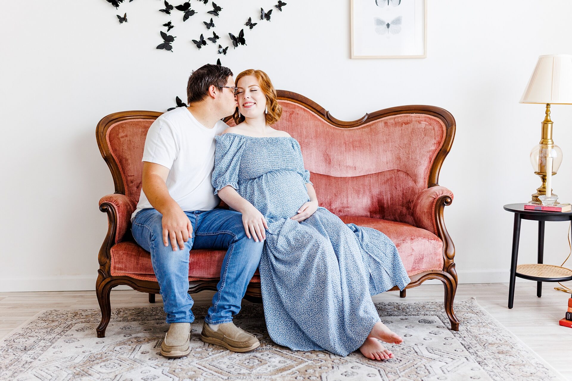 Winston Salem Studio Maternity Photographer