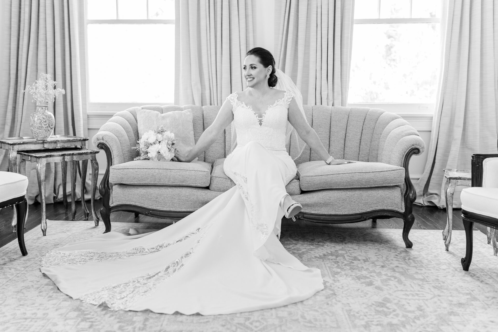 North Carolina Bridal Portrait Photographer Wedding Venue Location Inspiration