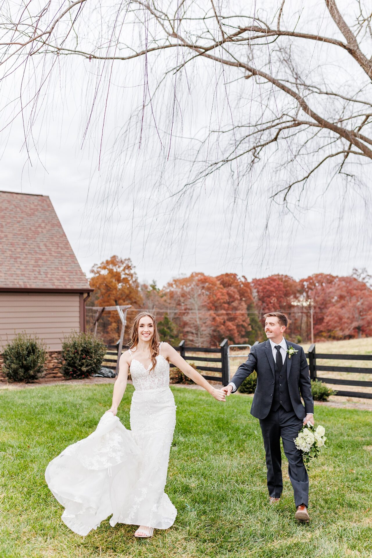 Autumn Wedding in Mocksville